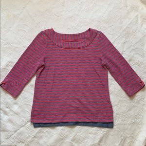 Talbots ladies 3/4 sleeve top